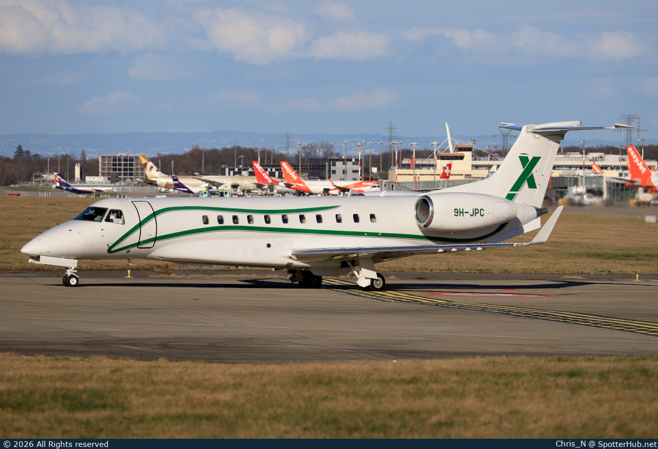 Photo of 9H-JPC - Embraer Legacy 600 operated by AirX Charter