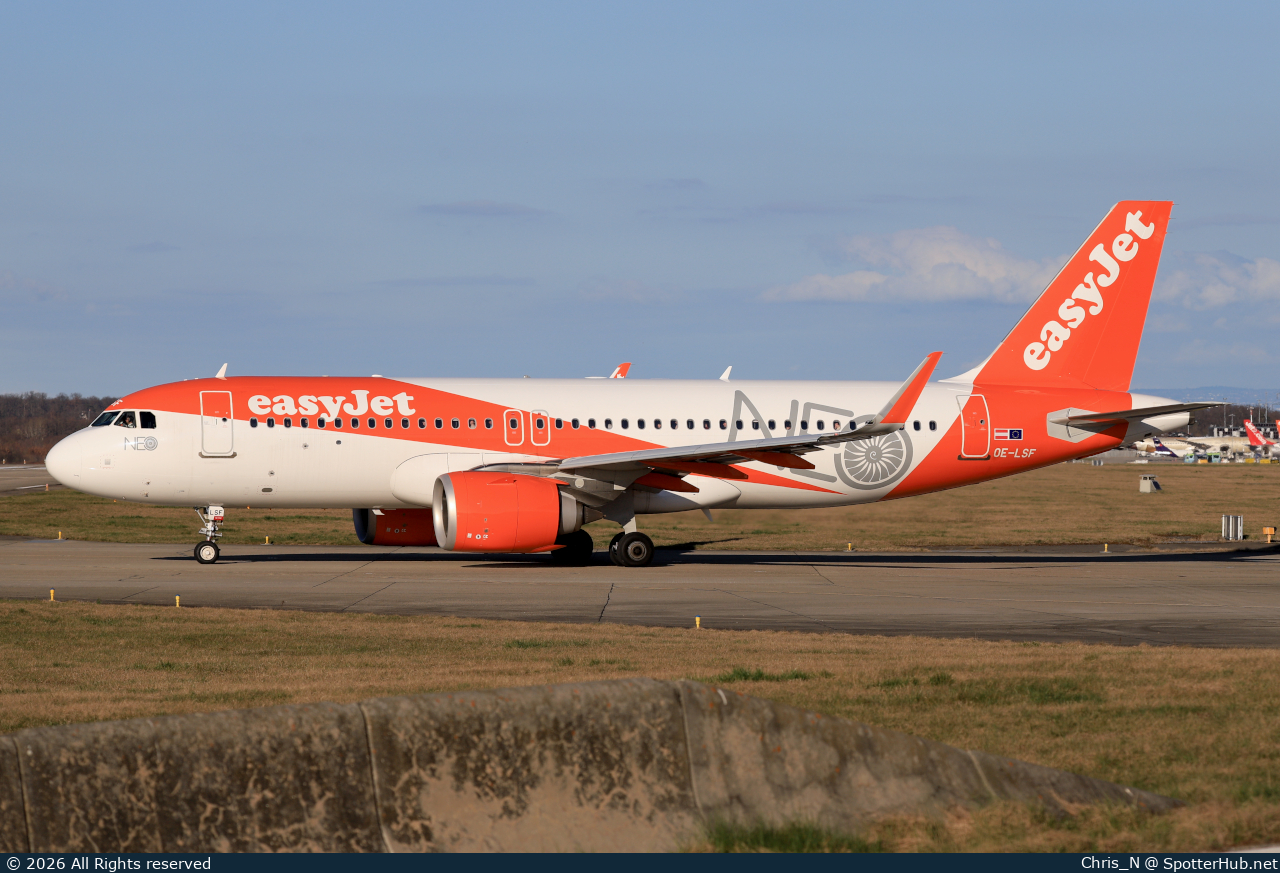 Photo of OE-LSF - Airbus A320-251N operated by easyJet Europe