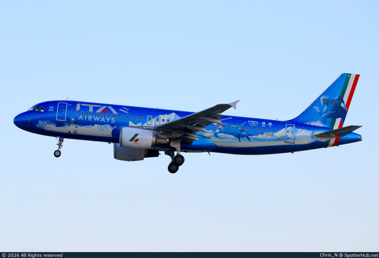 Photo of EI-DSY - Airbus A320-216 operated by ITA Airways
