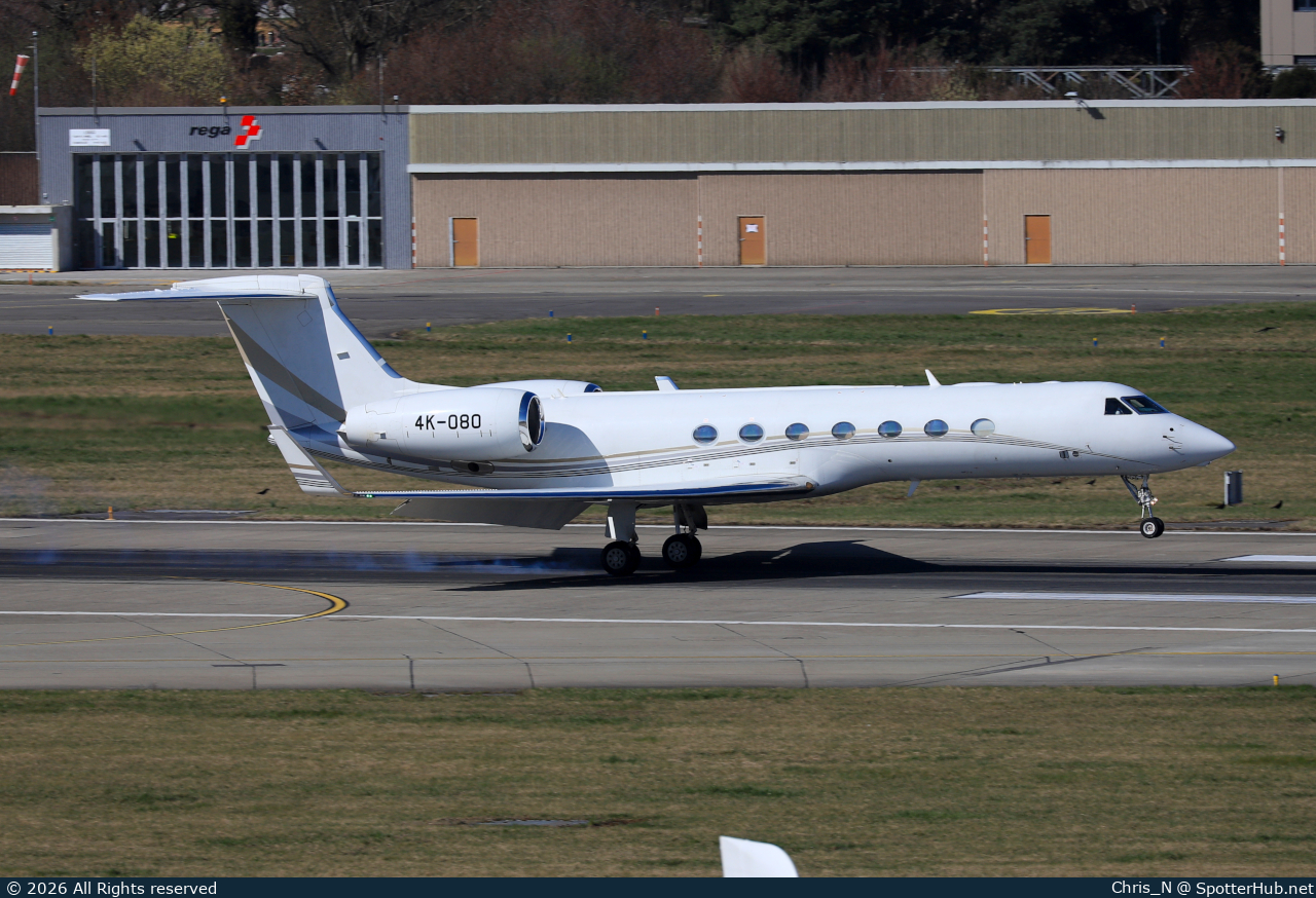 Photo of 4K-080 - Gulfstream GV-SP (G550) operated by ASG Business Aviation