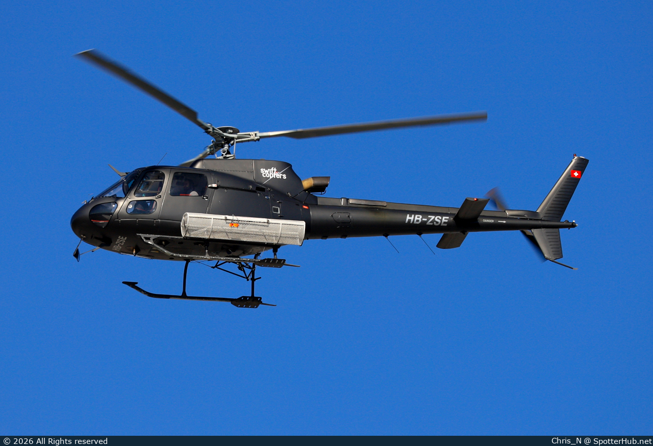 Photo of HB-ZSE - Aérospatiale AS350B3 Écureuil operated by Swift Copters