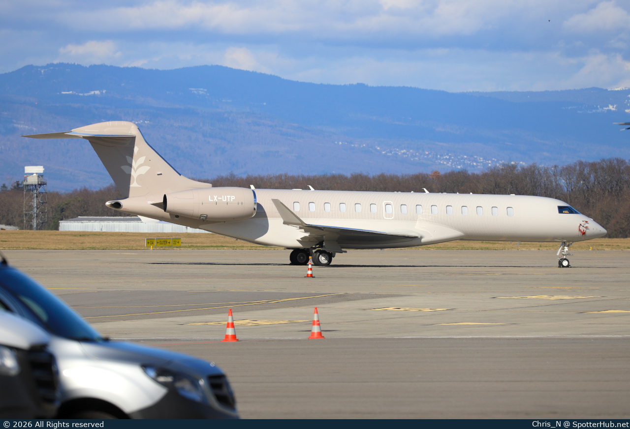 Photo of LX-UTP - Bombardier Global 7500 operated by Global Jet Luxembourg