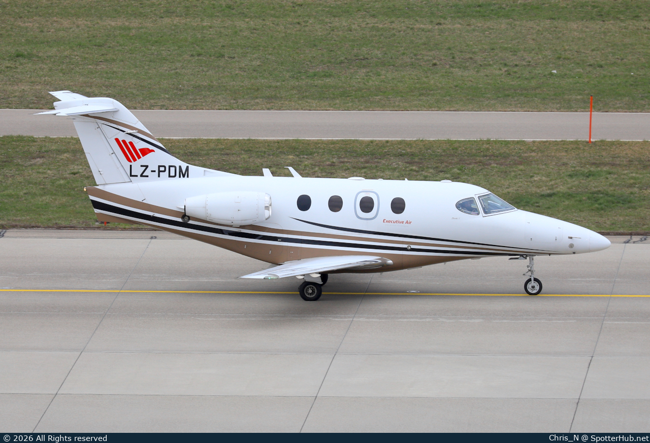 Photo of LZ-PDM - Hawker Beechcraft 390 Premier I operated by Paradox Jets