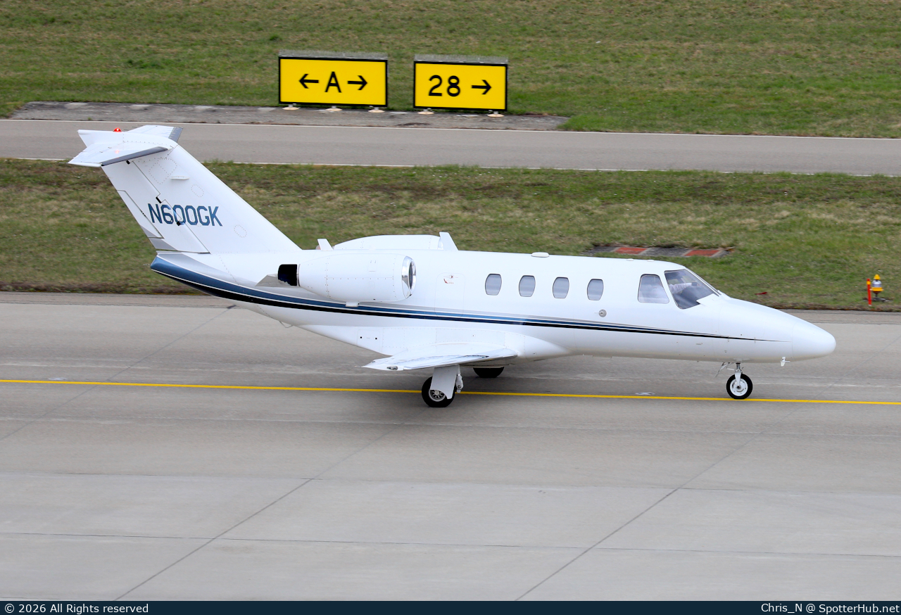 Photo of N600GK - Cessna 525 Citation CJ1 operated by Private