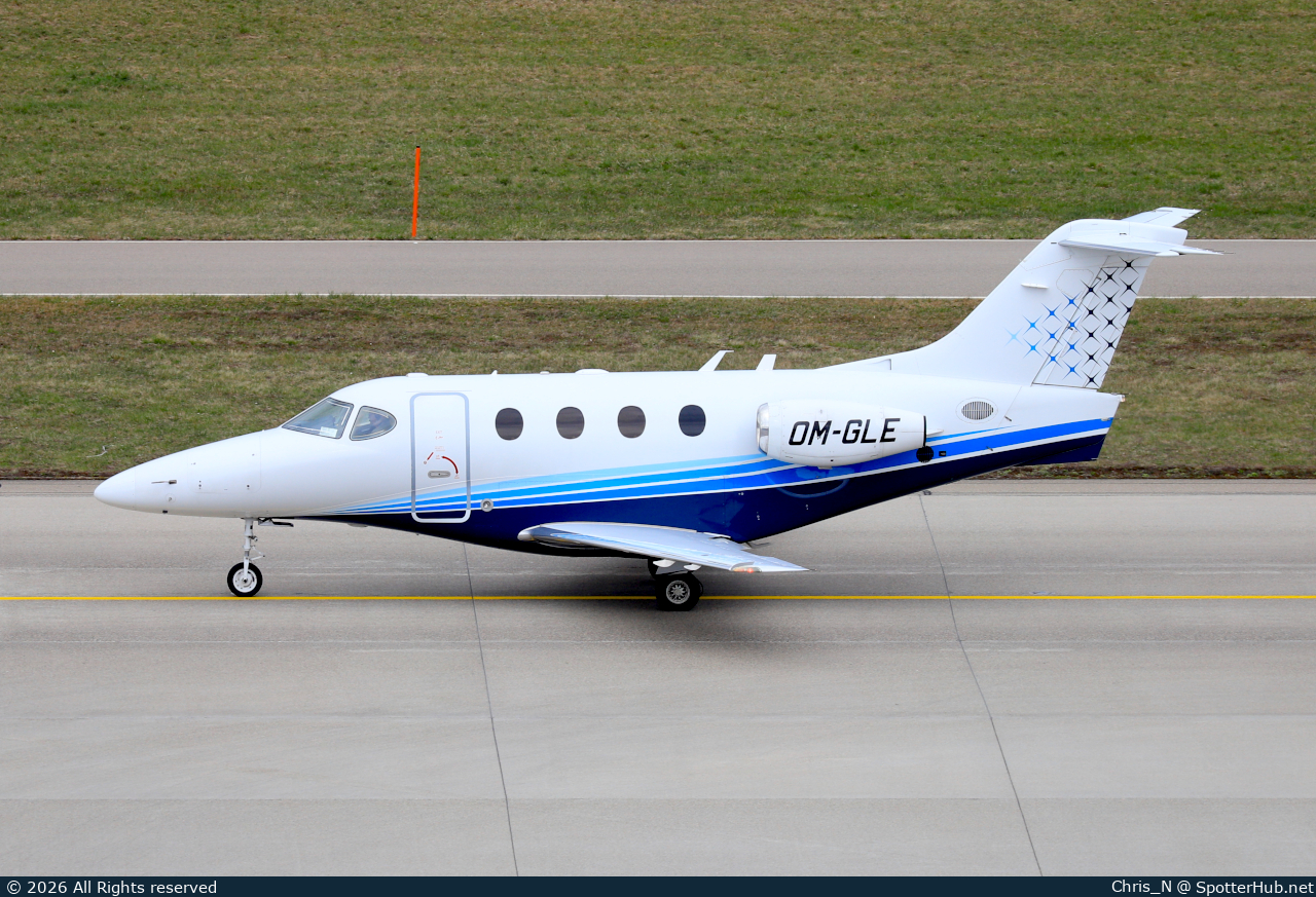 Photo of OM-GLE - Hawker Beechcraft 390 Premier IA operated by Tatra Jet