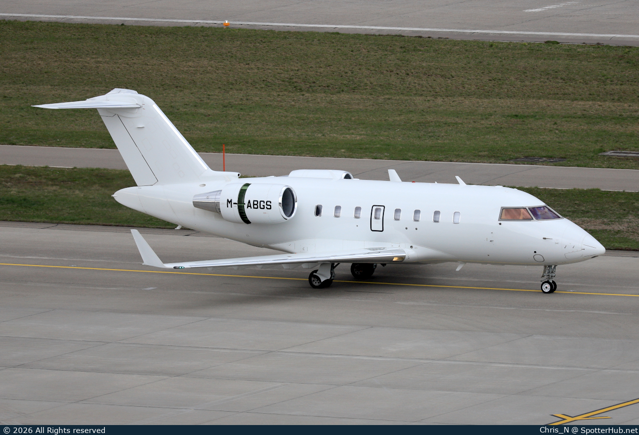 Photo of M-ABGS - Bombardier Challenger 605 operated by Viking Travel Services