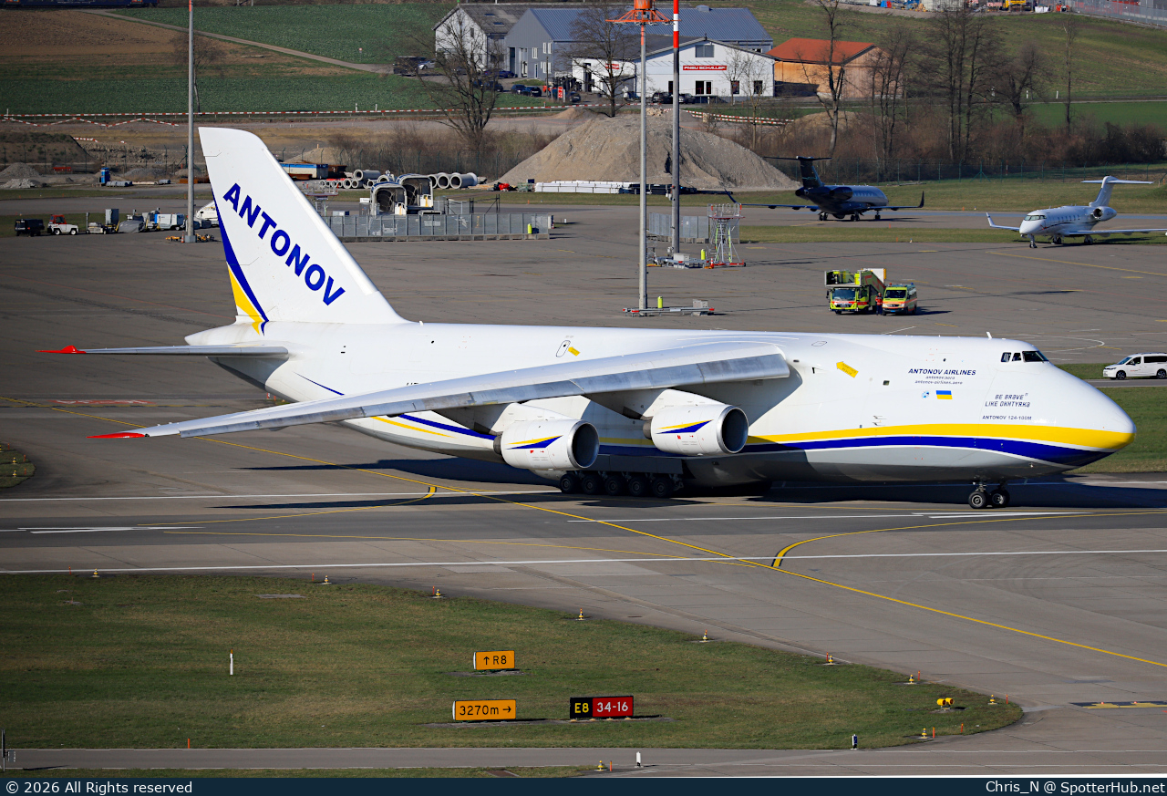 Photo of UR-82008 - Antonov An-124-100M-150 Ruslan operated by Antonov Airlines