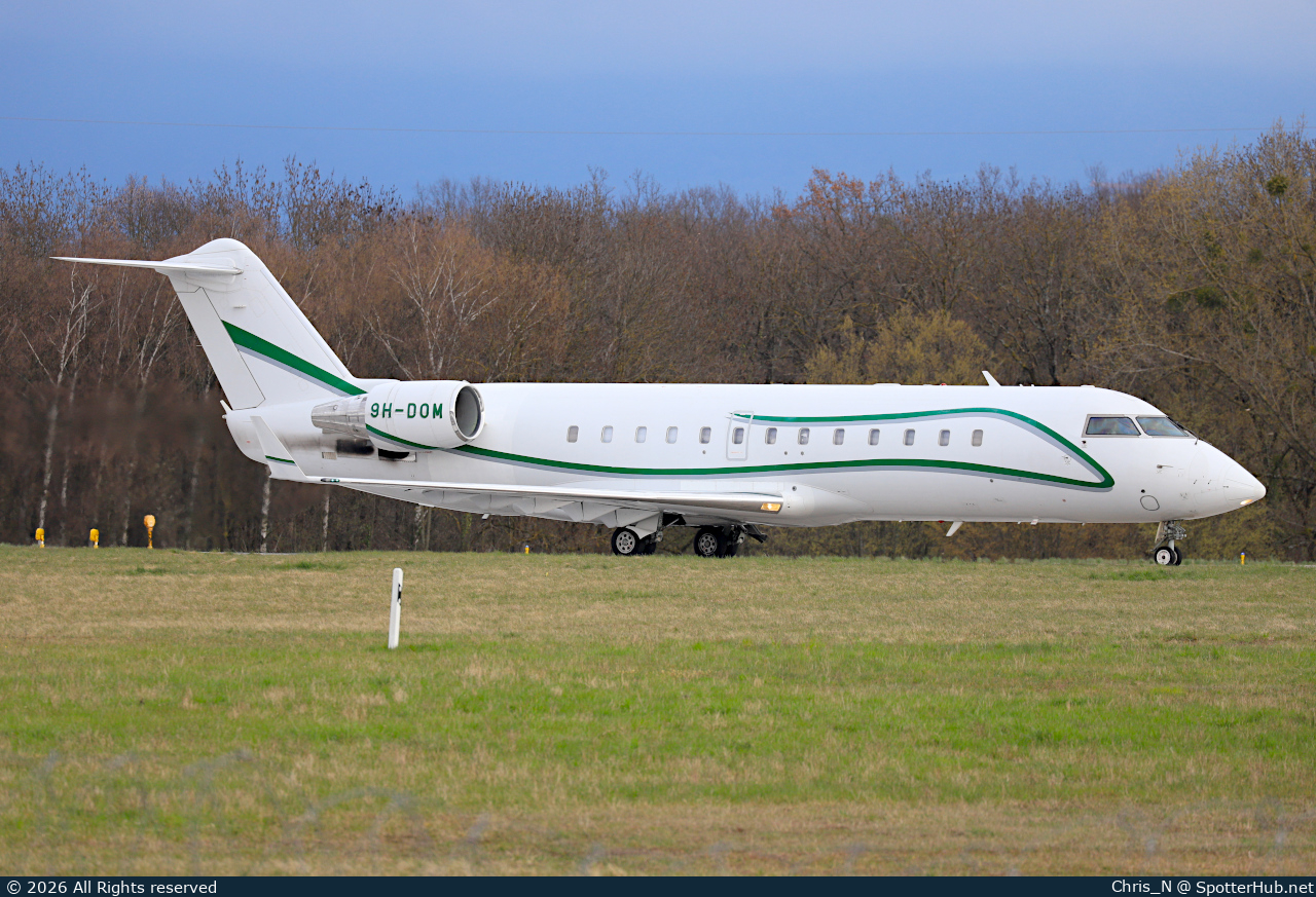 Photo of 9H-DOM - Bombardier Challenger 850 operated by AirX Charter
