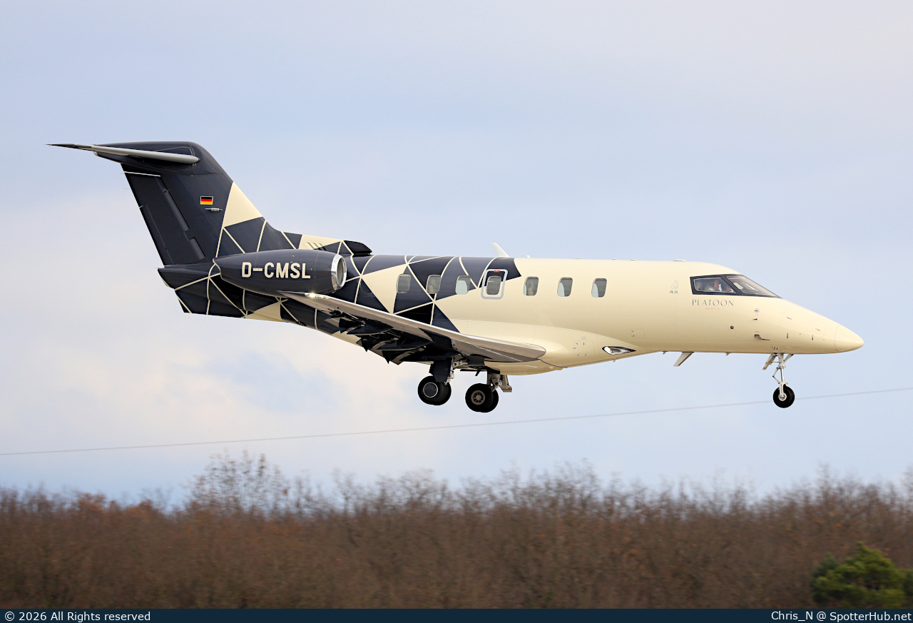 Photo of D-CMSL - Pilatus PC-24 operated by Platoon Aviation