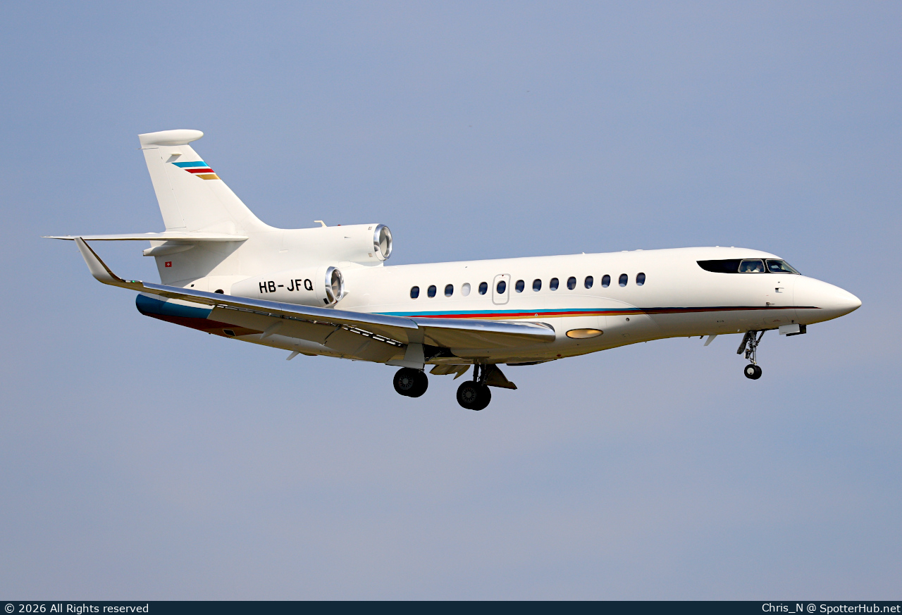 Photo of HB-JFQ - Dassault Falcon 7X operated by Japat