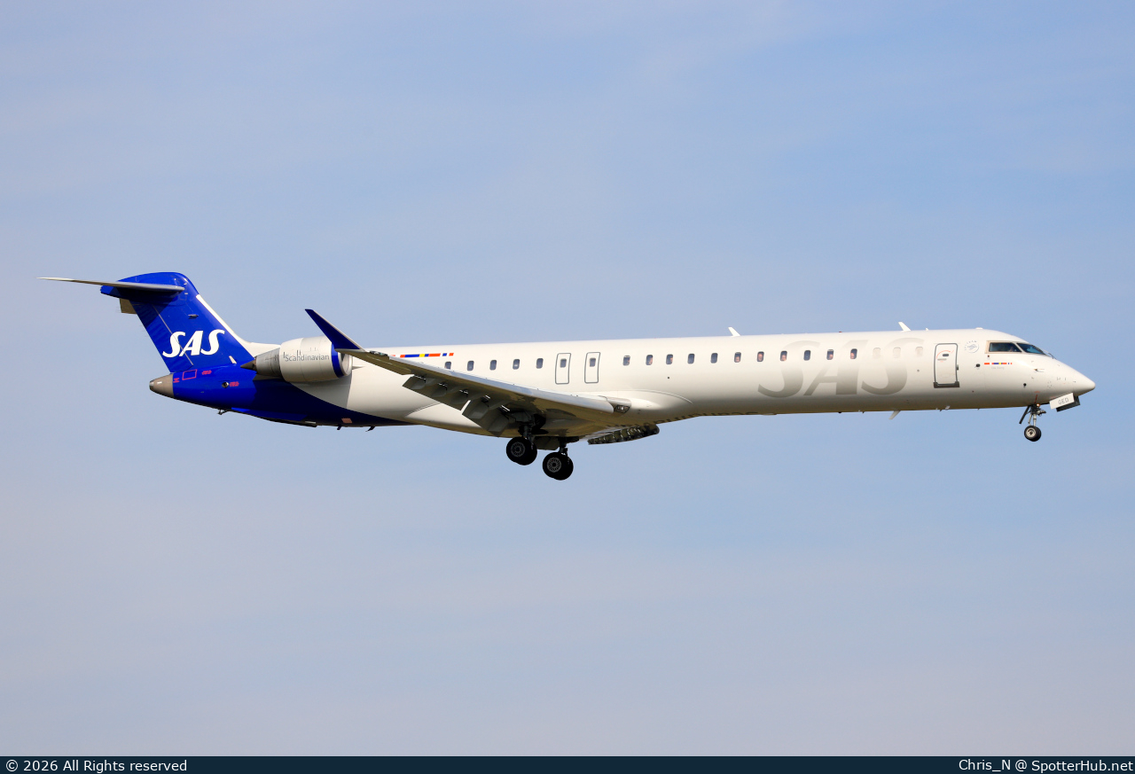 Photo of EI-GED - Bombardier CRJ-900LR operated by SAS Scandinavian Airlines (opb CityJet)