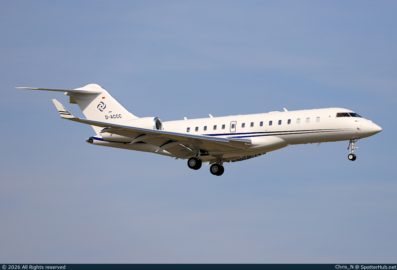 Photo of D-ACCC - Bombardier Global Express XRS operated by ACM Air Charter