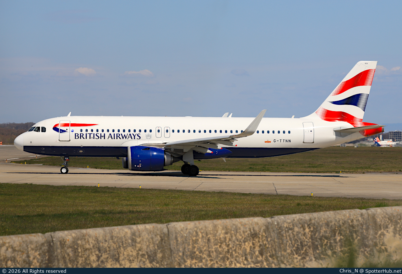 Photo of G-TTNN - Airbus A320-251N operated by British Airways