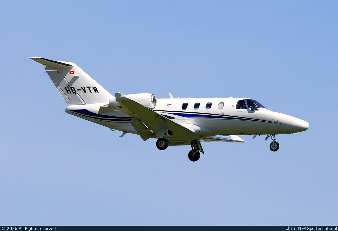 Photo of HB-VTW - Cessna 525 Citation M2 operated by Alpine Flightservice