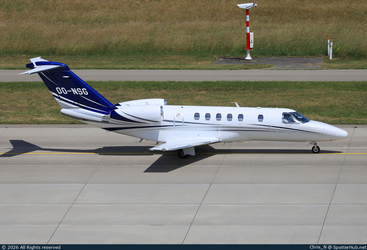Photo of OO-NSG - Cessna 525C Citation CJ4 Gen2 operated by Luxaviation Belgium