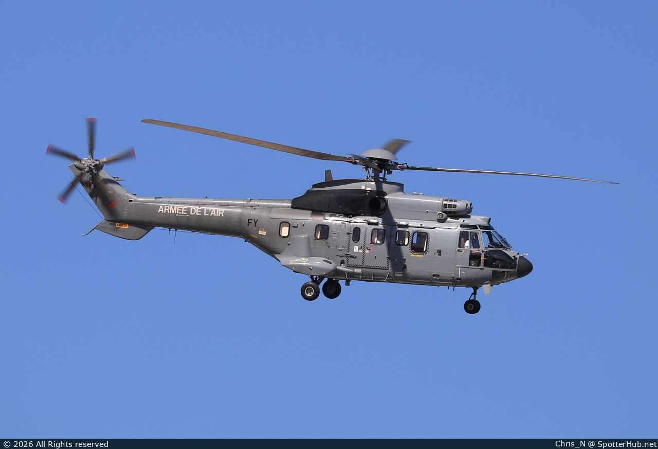 Photo of F-RAFY - Aérospatiale AS332L1 Super Puma operated by French Air Force