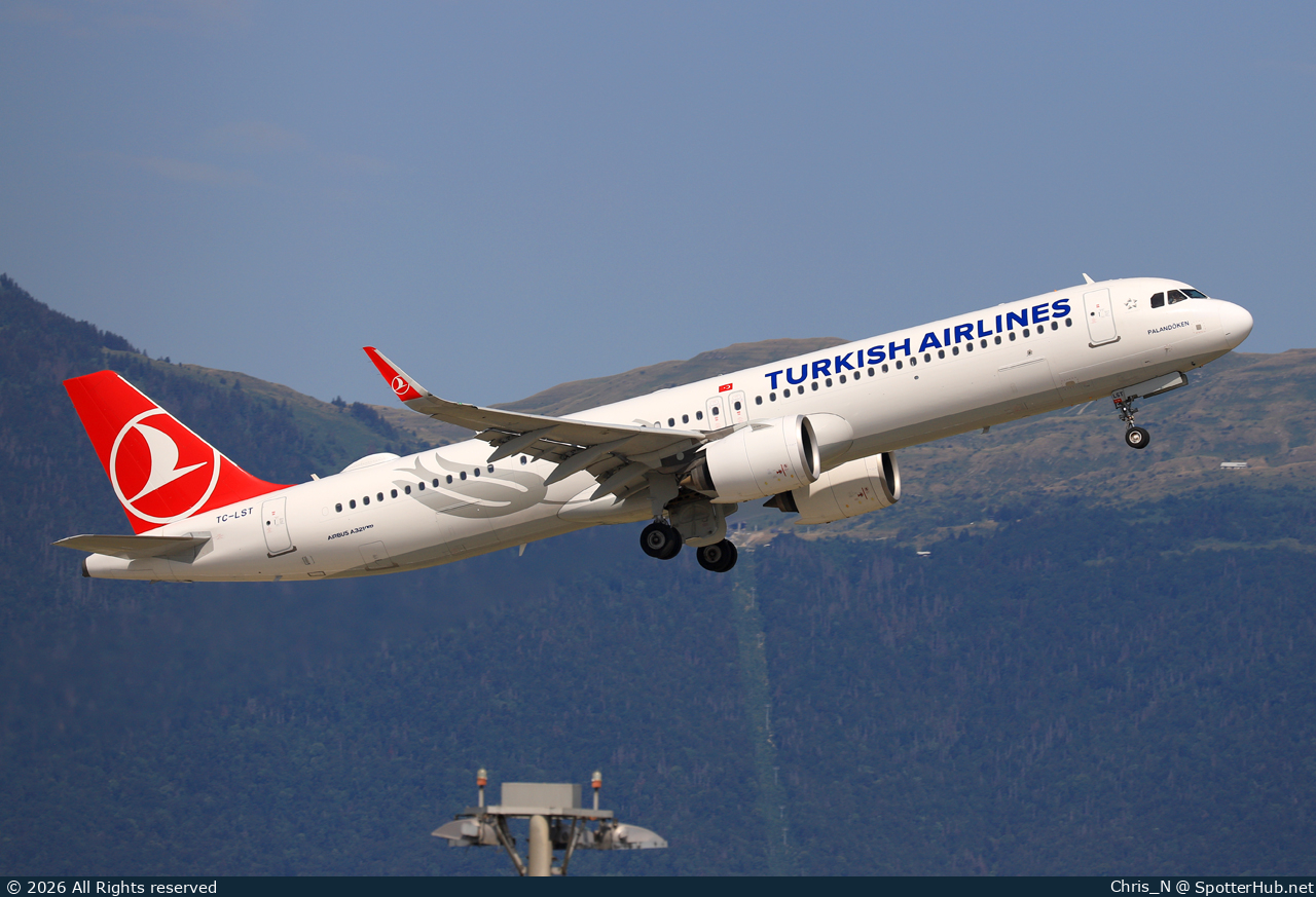 Photo of TC-LST - Airbus A321-271NX operated by Turkish Airlines