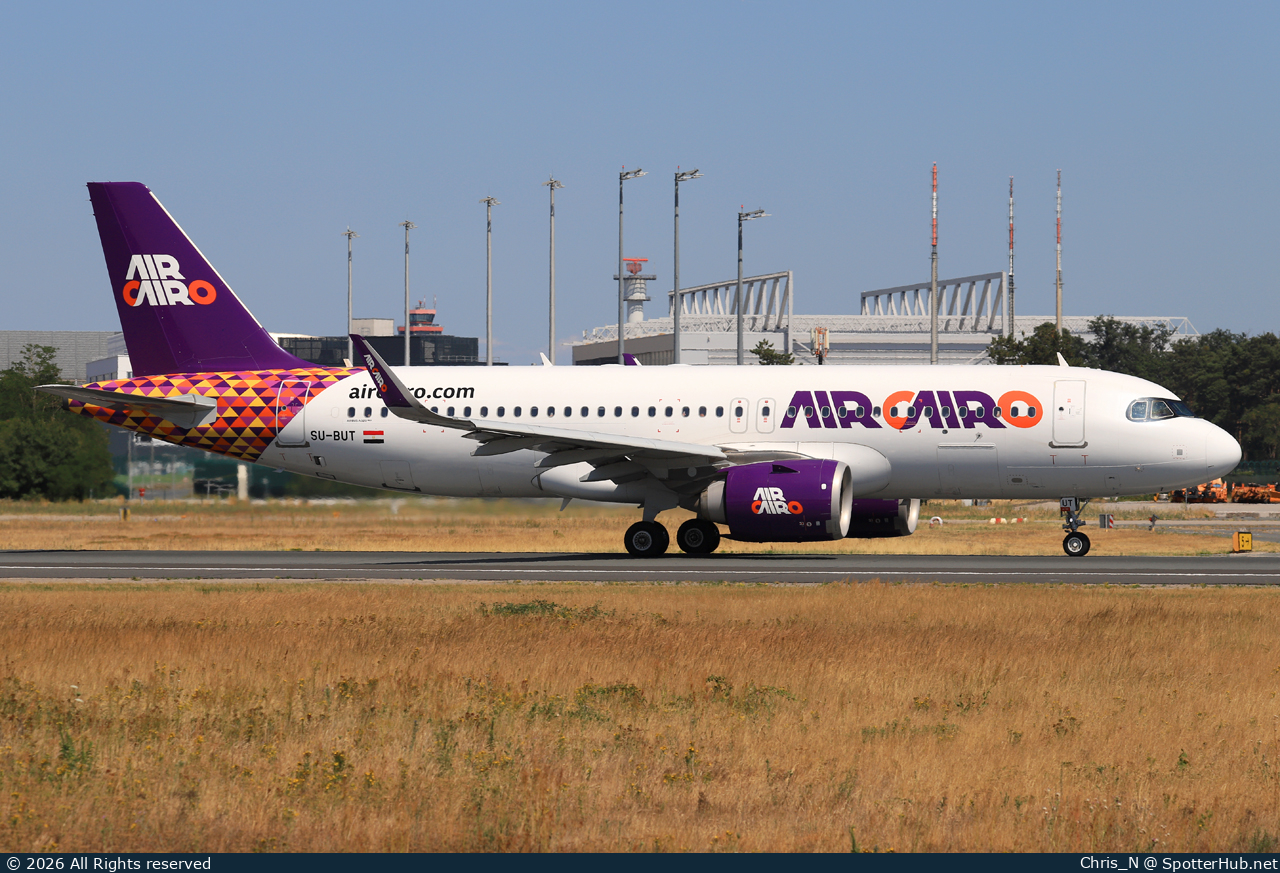 Photo of SU-BUT - Airbus A320-251N operated by Air Cairo