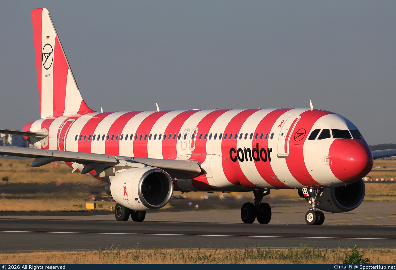Photo of D-AICS - Airbus A320-214 operated by Condor