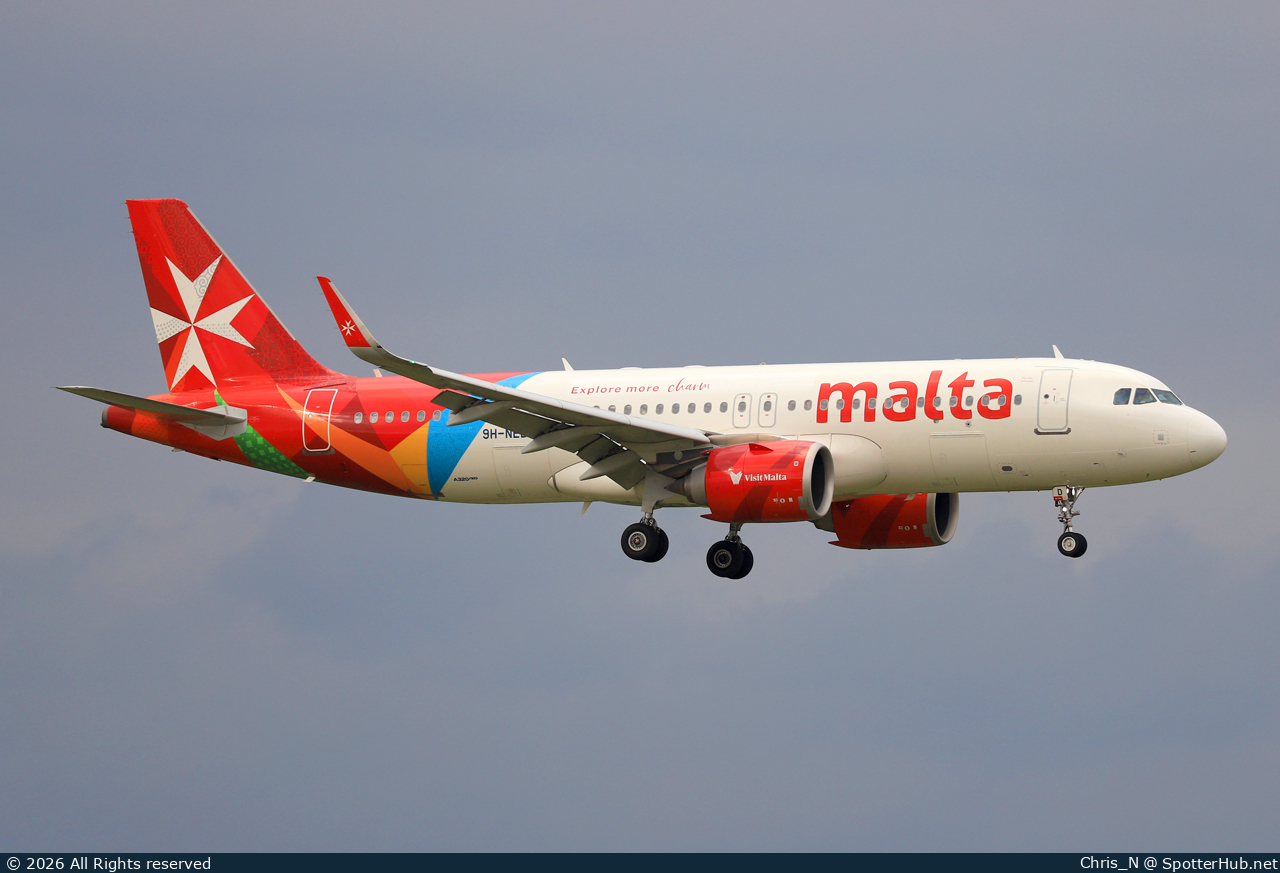 Photo of 9H-NED - Airbus A320-251N operated by KM Malta Airlines