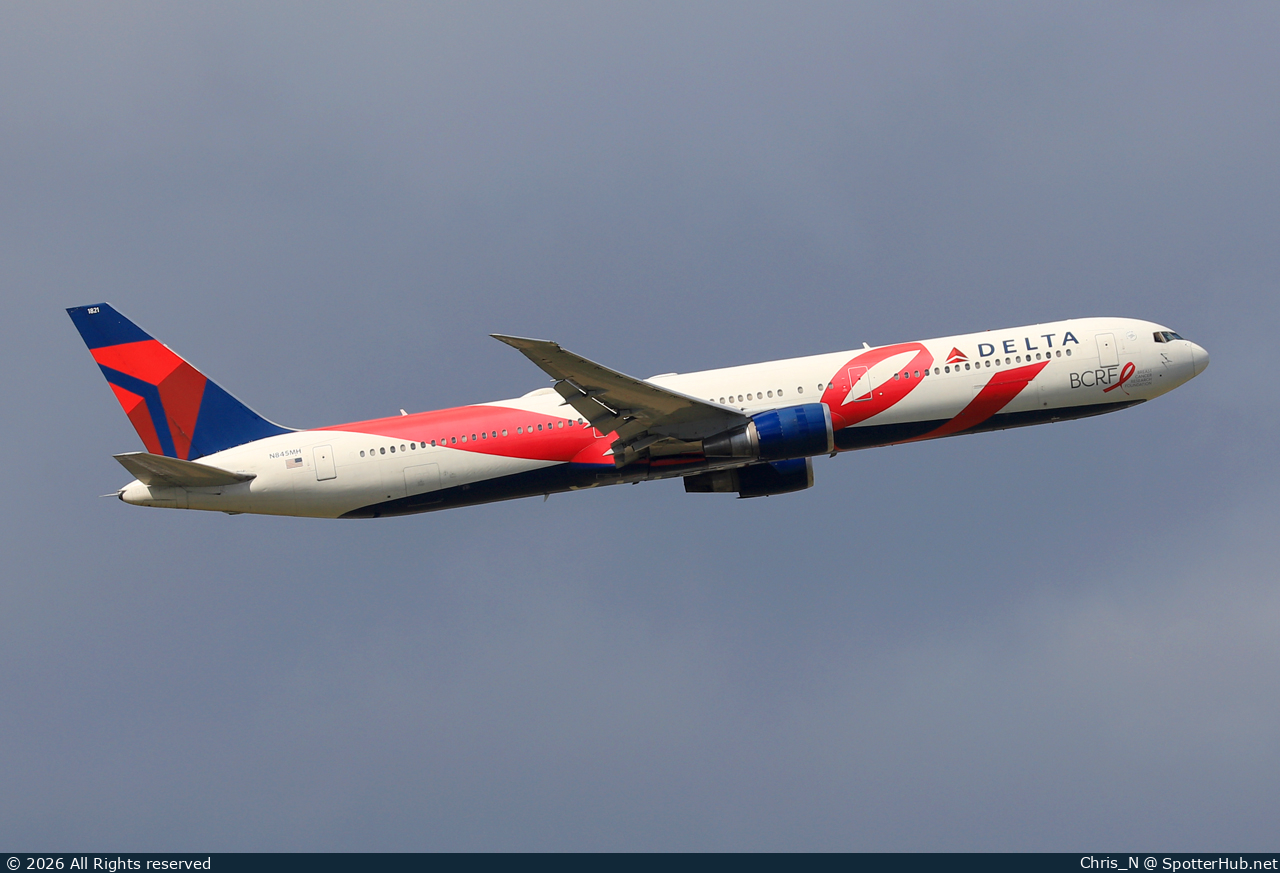 Photo of N845MH - Boeing 767-432(ER) operated by Delta Air Lines