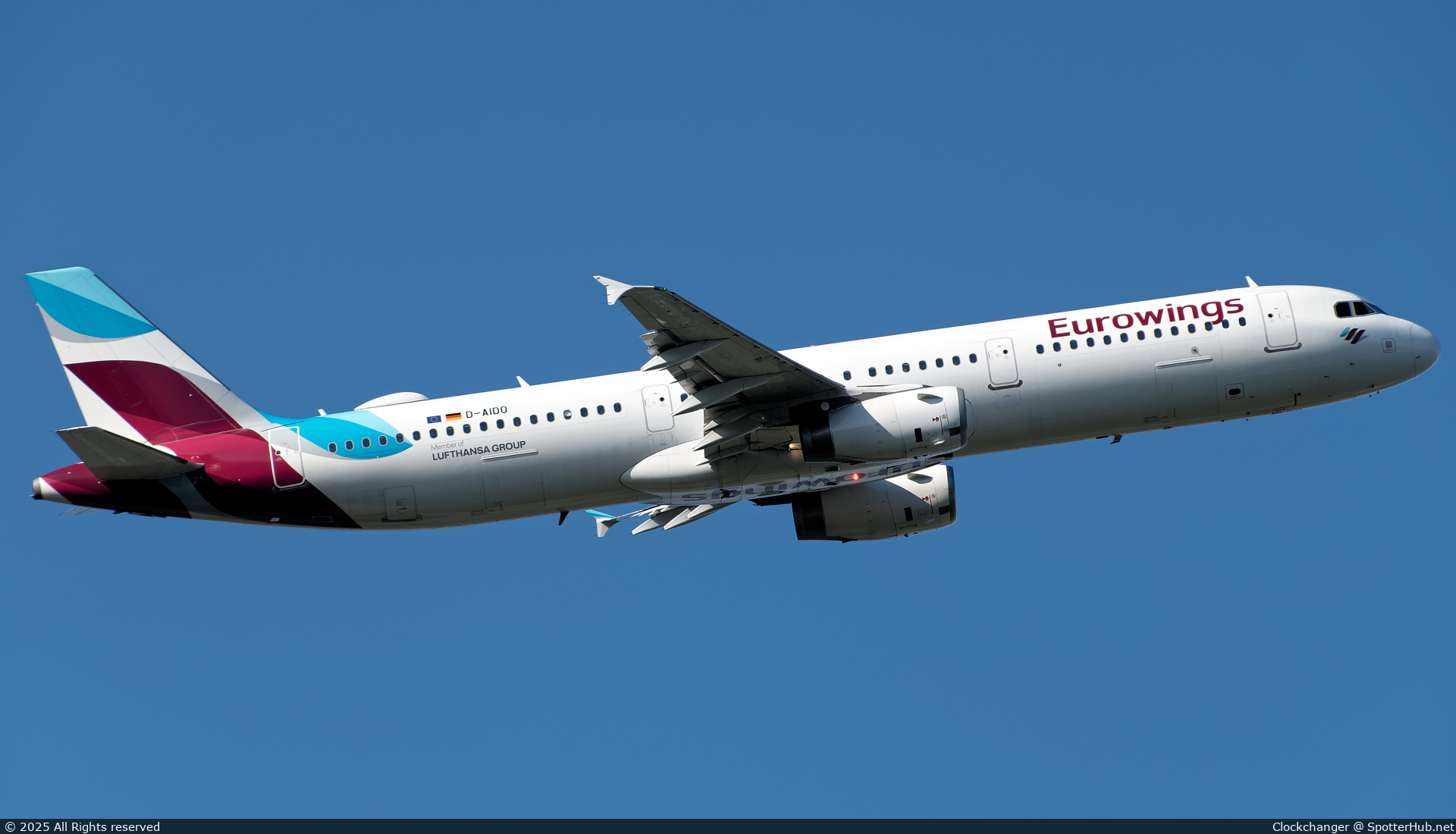 Photo of D-AIDO - Airbus A321-231 operated by Eurowings