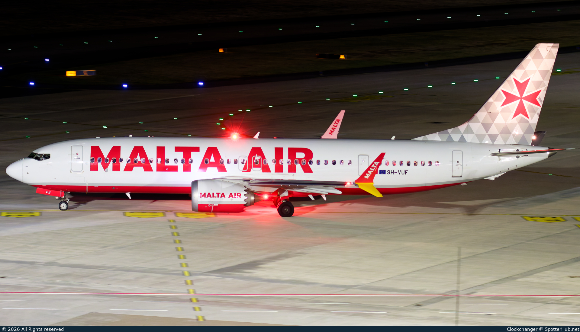 Photo of 9H-VUF - Boeing 737 MAX 8-200 operated by Malta Air