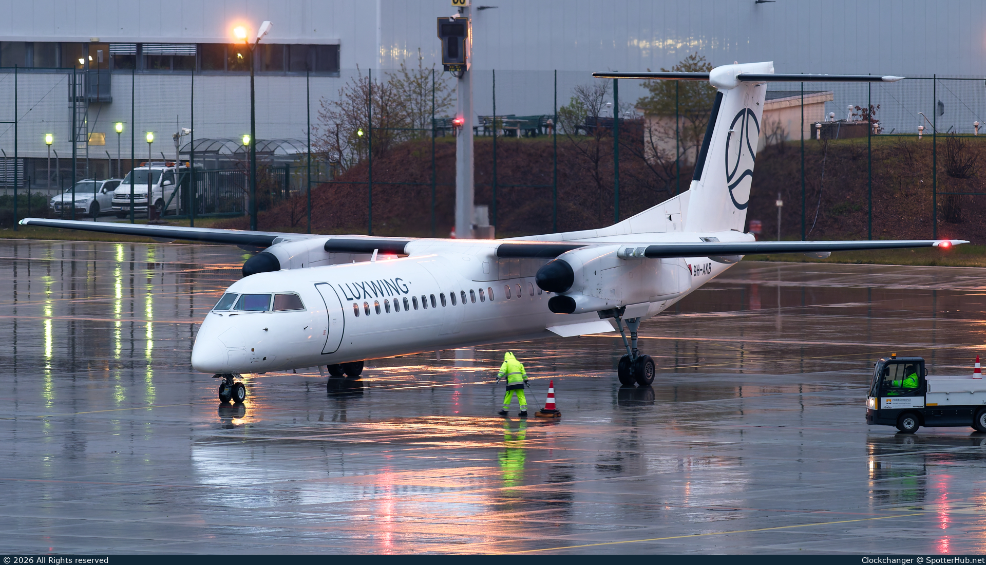 Photo of 9H-AKB - Bombardier DHC-8-402 Dash 8 Q400 operated by Luxwing