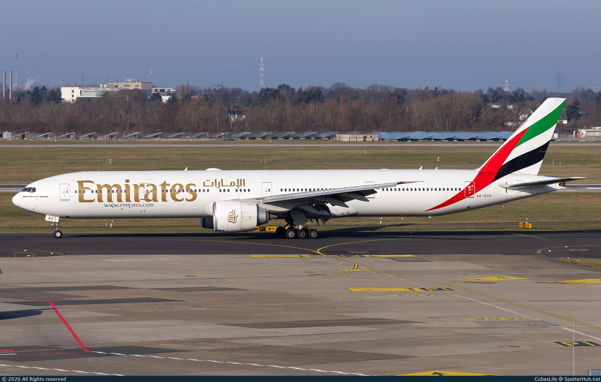 Photo of A6-EGO - Boeing 777-31H(ER) operated by Emirates