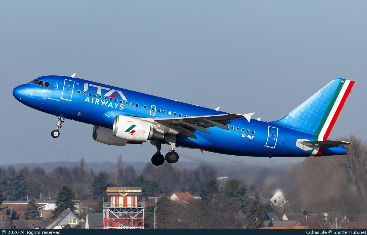 Photo of EI-IMX - Airbus A319-111 operated by ITA Airways