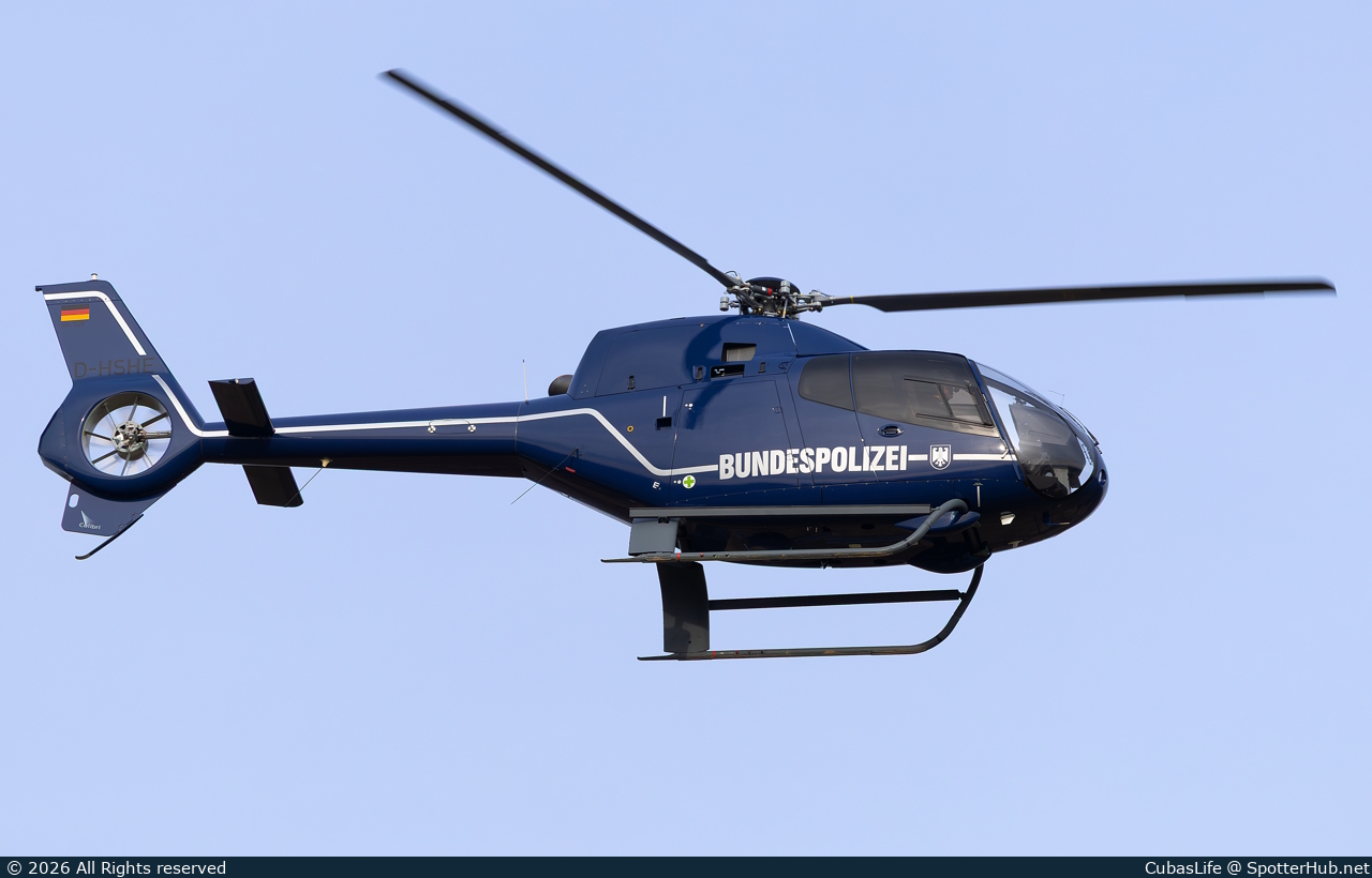 Photo of D-HSHE - Eurocopter EC120B Colibri operated by German Police - Bundespolizei