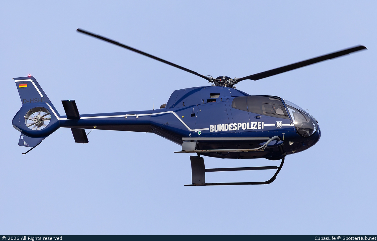 Photo of D-HSHF - Eurocopter EC120B Colibri operated by German Police - Bundespolizei