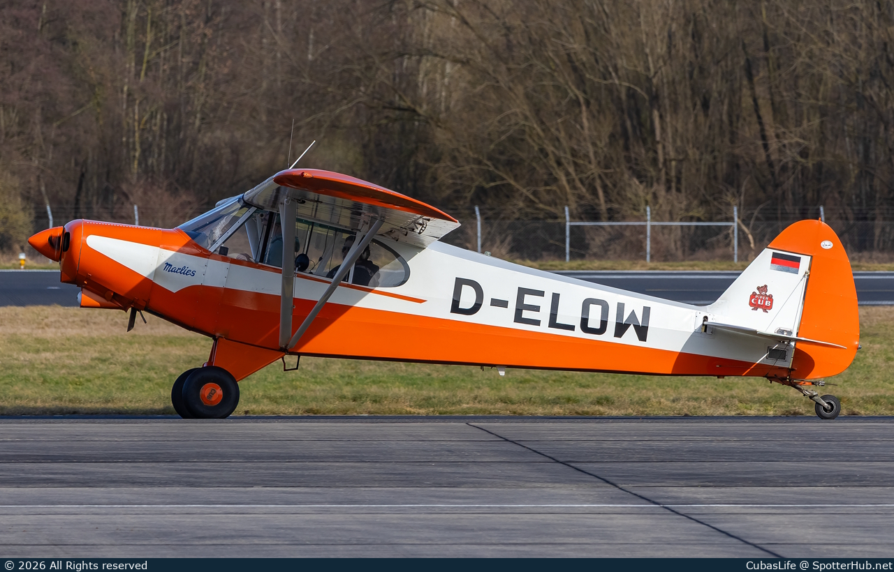 Photo of D-ELOW - Piper PA-18-150 Super Cub operated by Flugsportverein Gladbeck