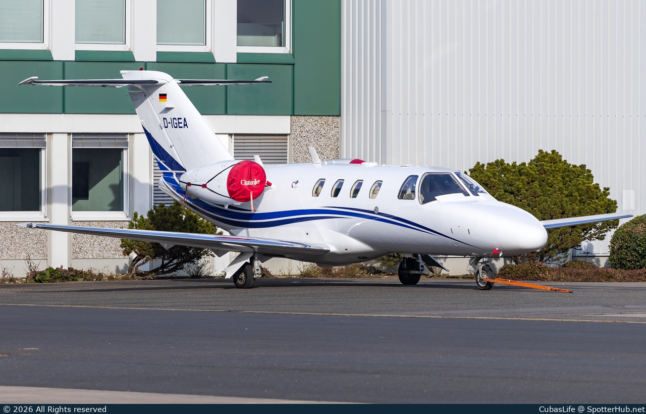 Photo of D-IGEA - Cessna 525 Citation CJ1+ operated by Private