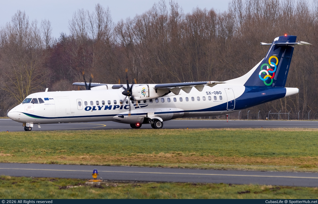 Photo of SX-OBO - ATR 72-600 operated by Olympic Air