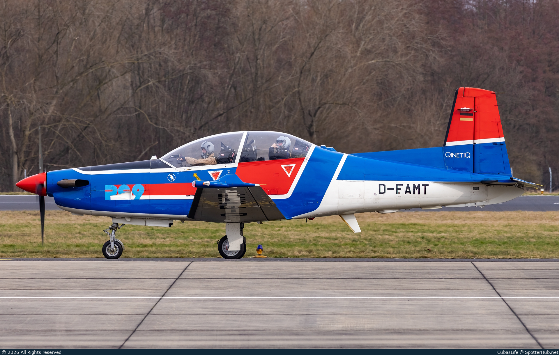 Photo of D-FAMT - Pilatus PC-9B operated by QinetiQ