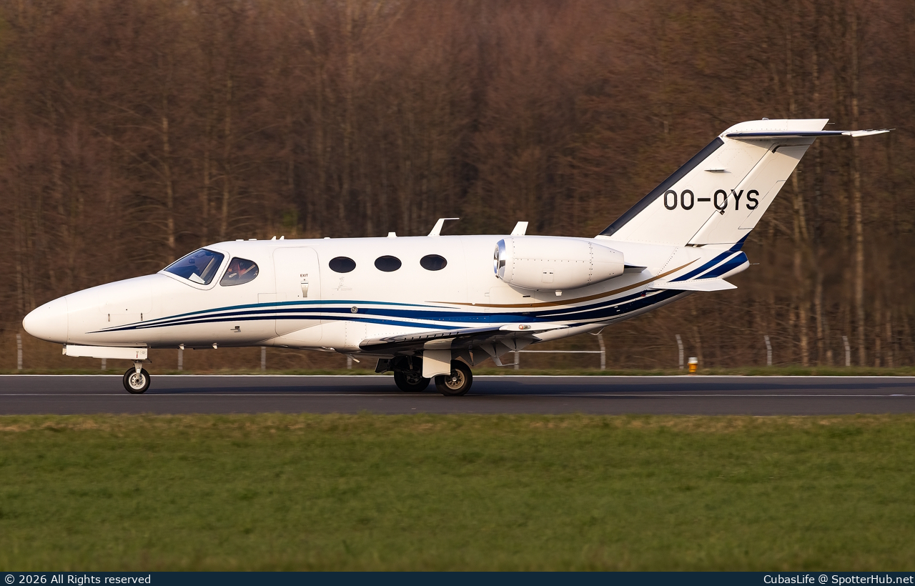 Photo of OO-OYS - Cessna 510 Citation Mustang operated by Air Service Liège