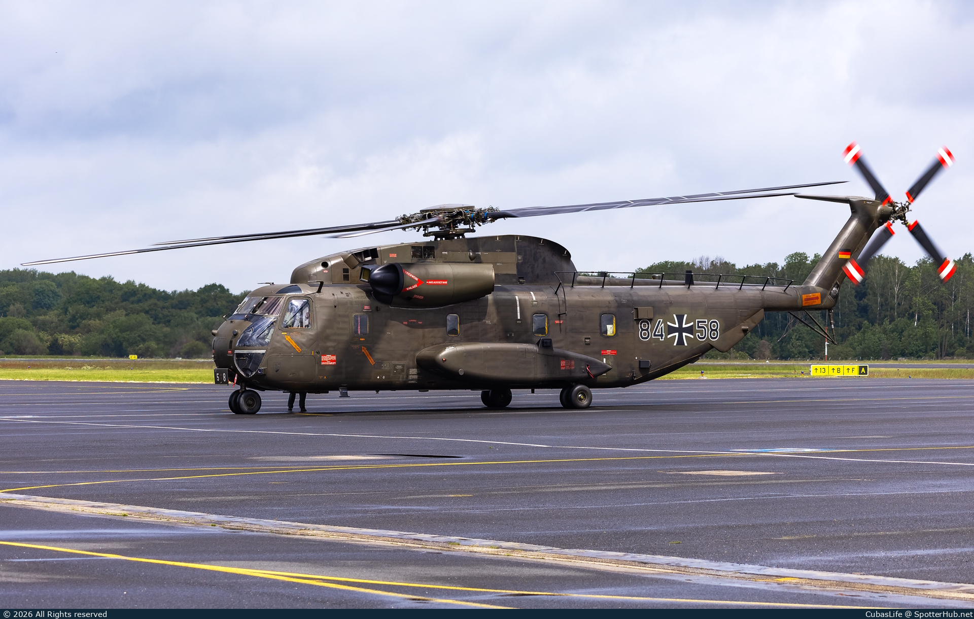 Photo of 84+58 - Sikorsky CH-53GS operated by German Air Force