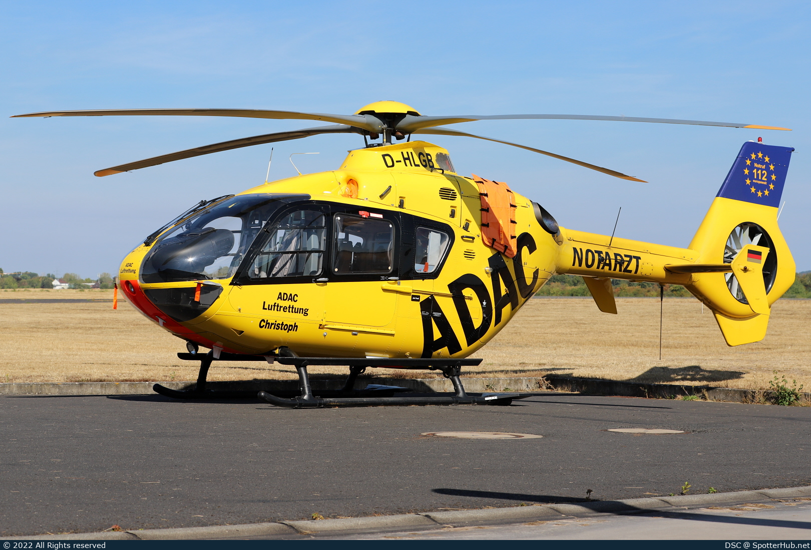 Photo of D-HLGB - Eurocopter EC135 P2 operated by ADAC Luftrettung