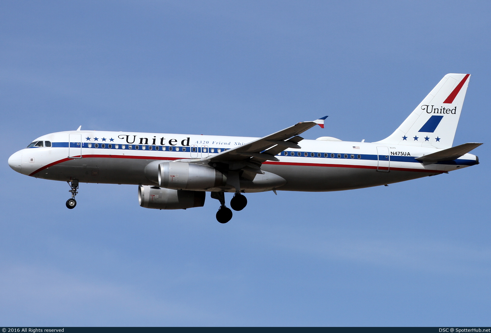 Photo of N475UA - Airbus A320-232 operated by United Airlines
