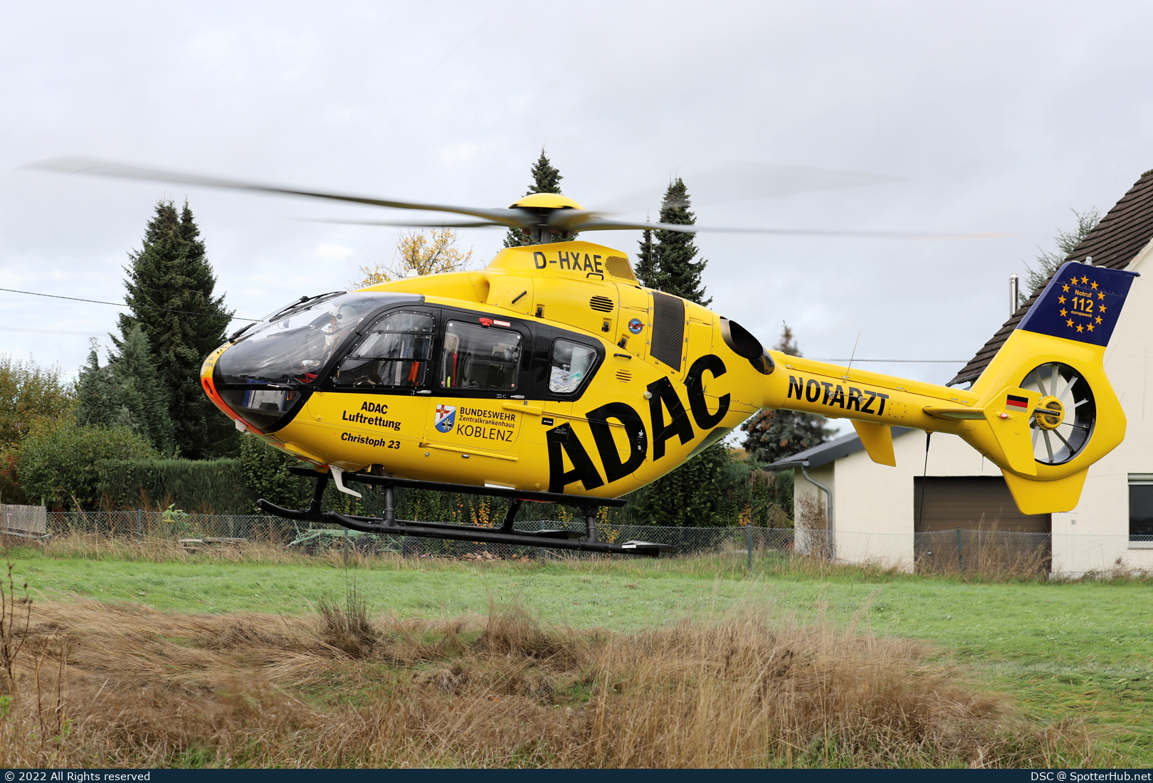 Photo of D-HXAE - Eurocopter EC135 P2+ operated by ADAC Luftrettung