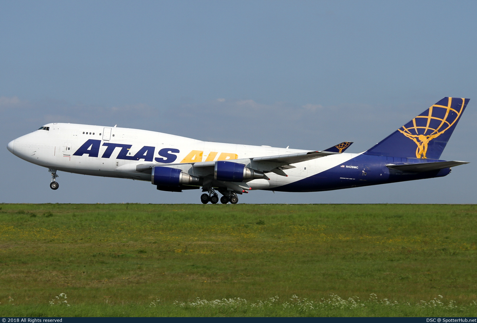 Photo of N429MC - Boeing 747-481(BCF) operated by Atlas Air