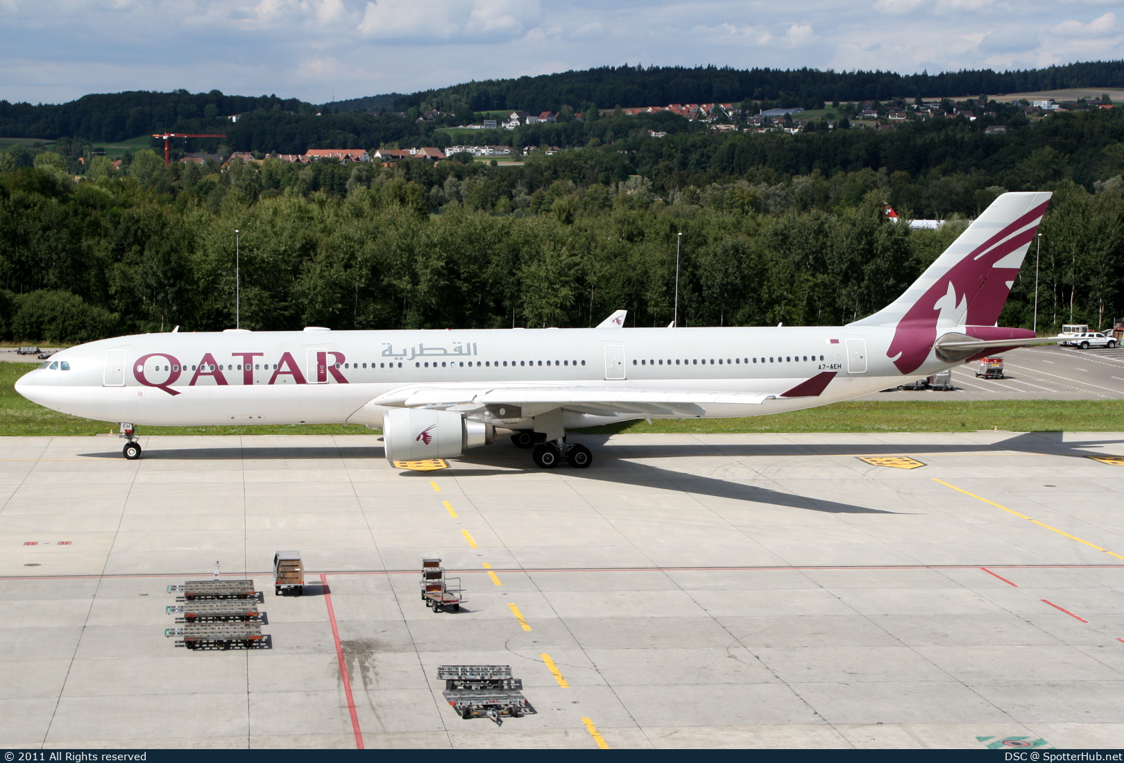Photo of A7-AEH - Airbus A330-302 operated by Qatar Airways