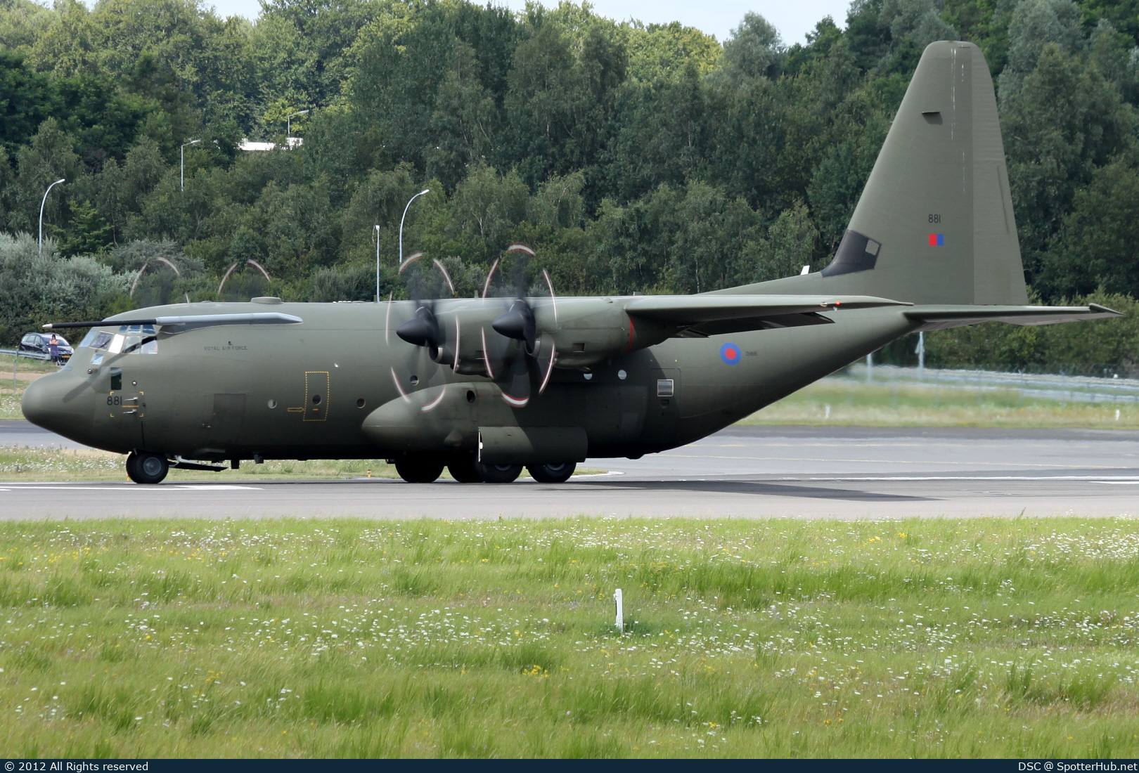 Photo of ZH881 - Lockheed Martin Hercules C5 operated by Royal Air Force