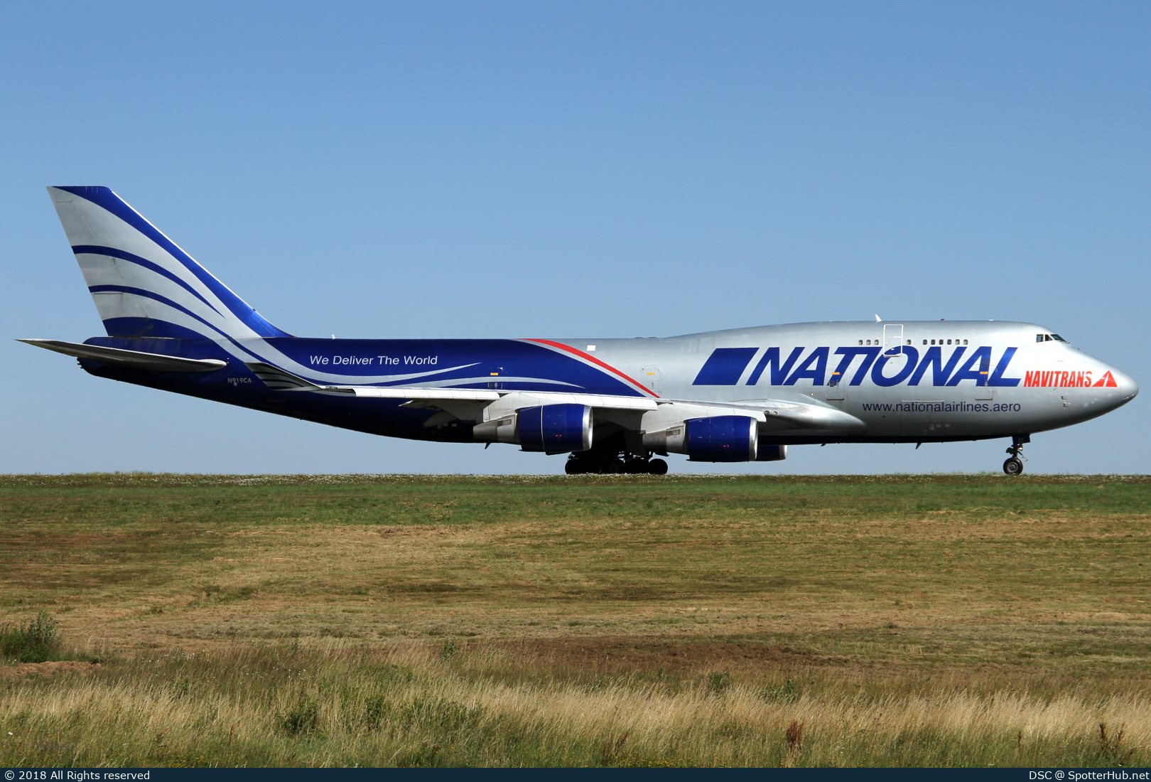 Photo of N919CA - Boeing 747-428(BCF) operated by National Airlines [2006]