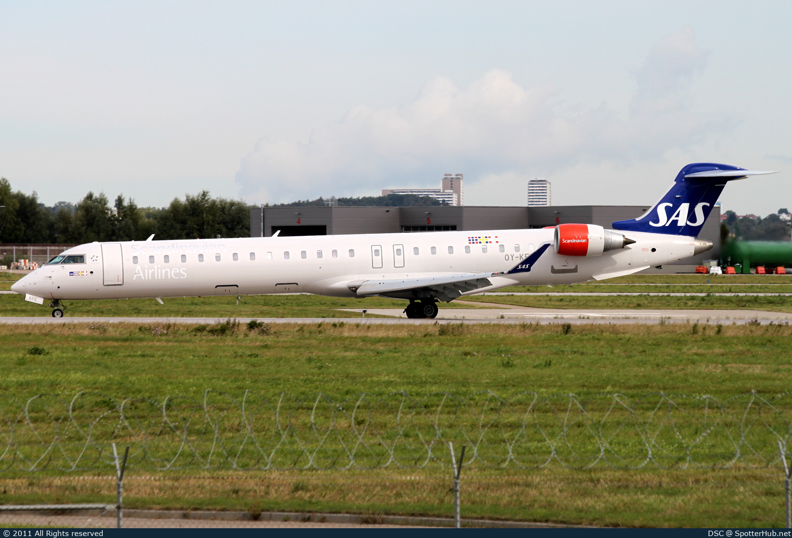 Photo of OY-KFE - Bombardier CRJ-900LR operated by SAS Scandinavian Airlines