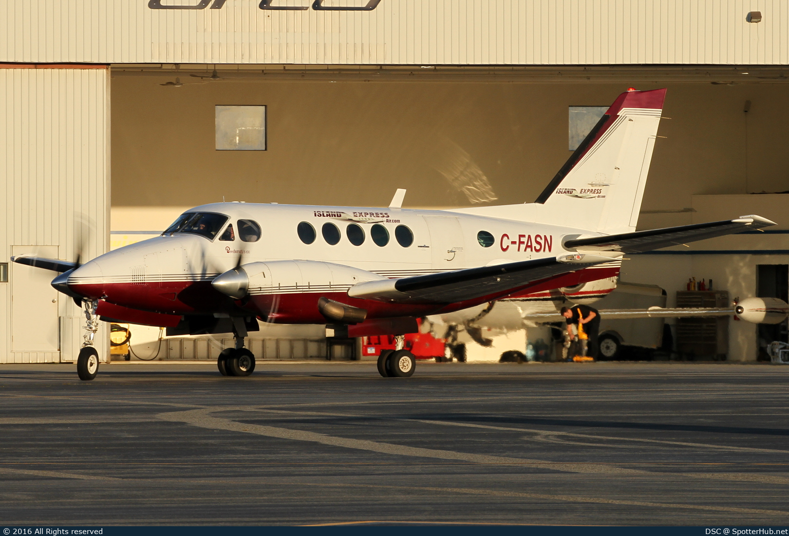Photo of C-FASN - Beechcraft B100 King Air operated by Island Express Air