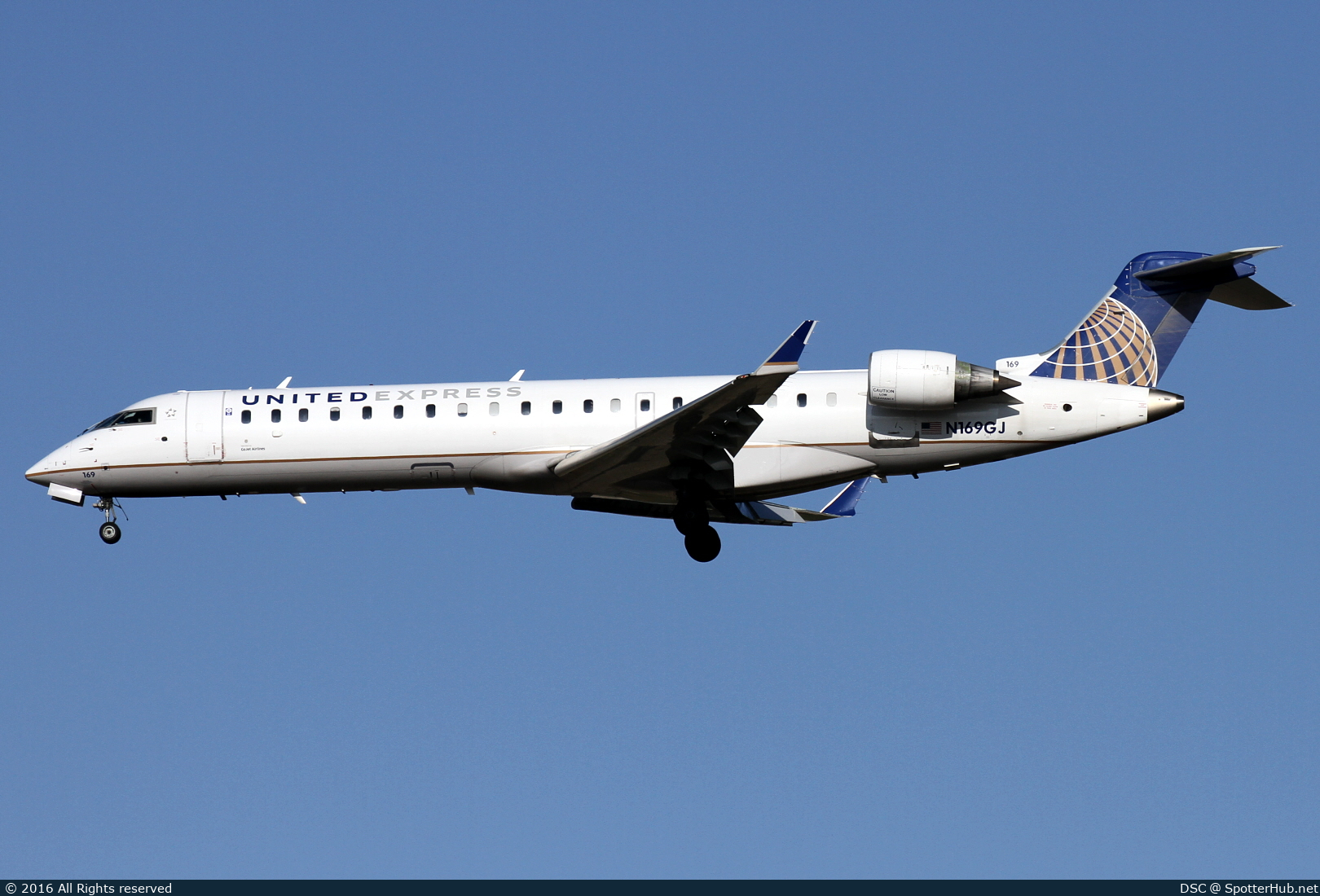 Photo of N169GJ - Bombardier CRJ-701ER operated by United Express (opb GoJet Airlines)