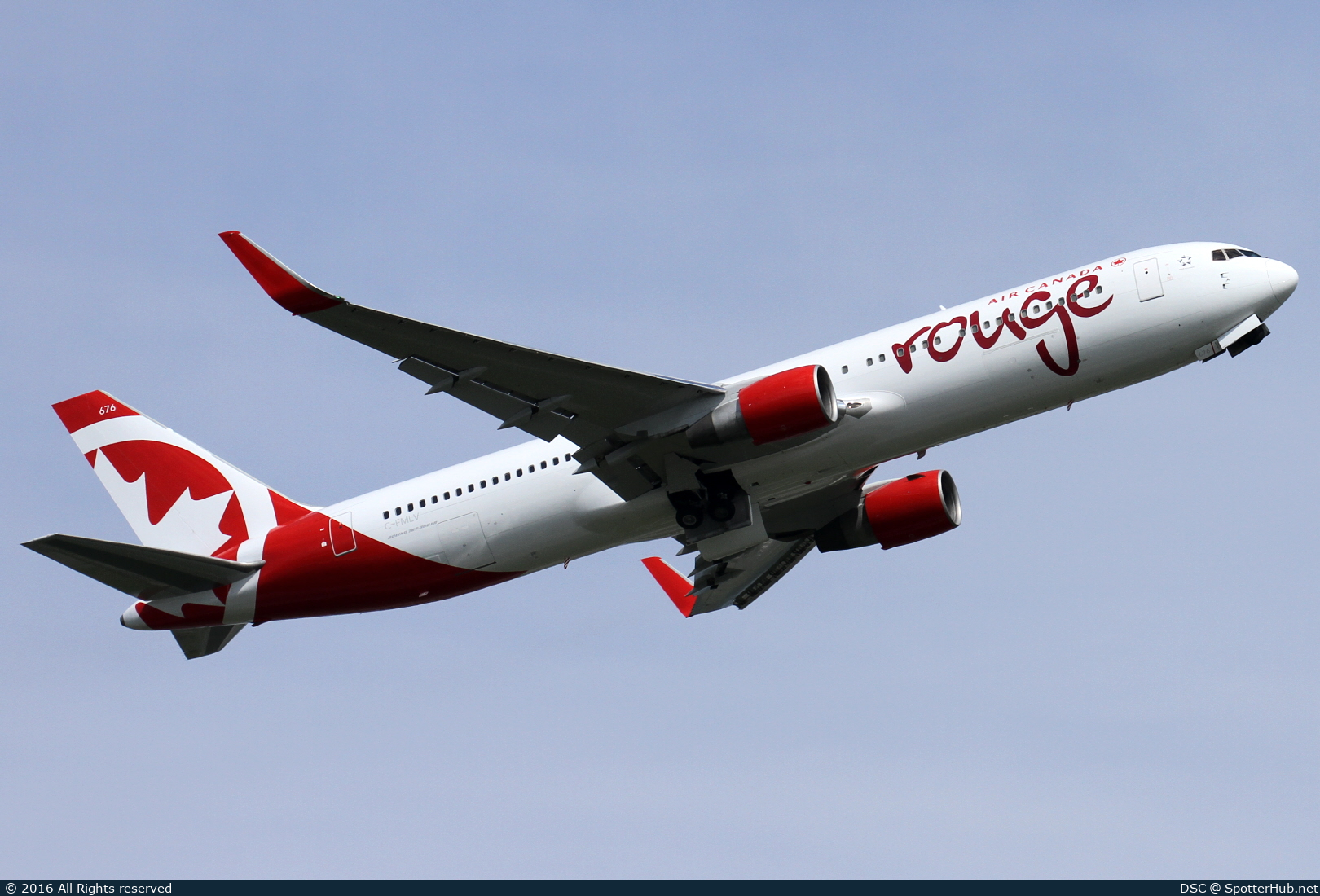 Photo of C-FMLV - Boeing 767-316(ER) operated by Air Canada Rouge