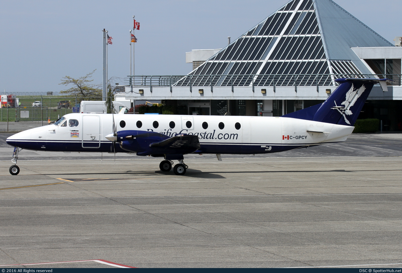 Photo of C-GPCY - Beechcraft 1900C operated by Pacific Coastal Airlines